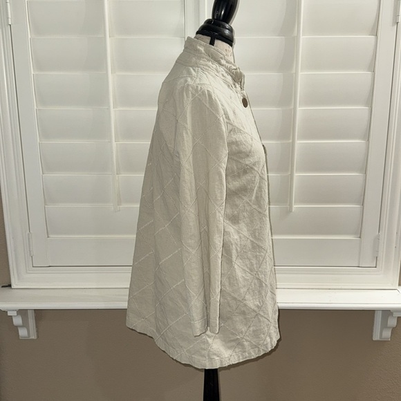 Soft Surroundings Brinley Linen Cotton Button Shirt - Picture 3 of 10